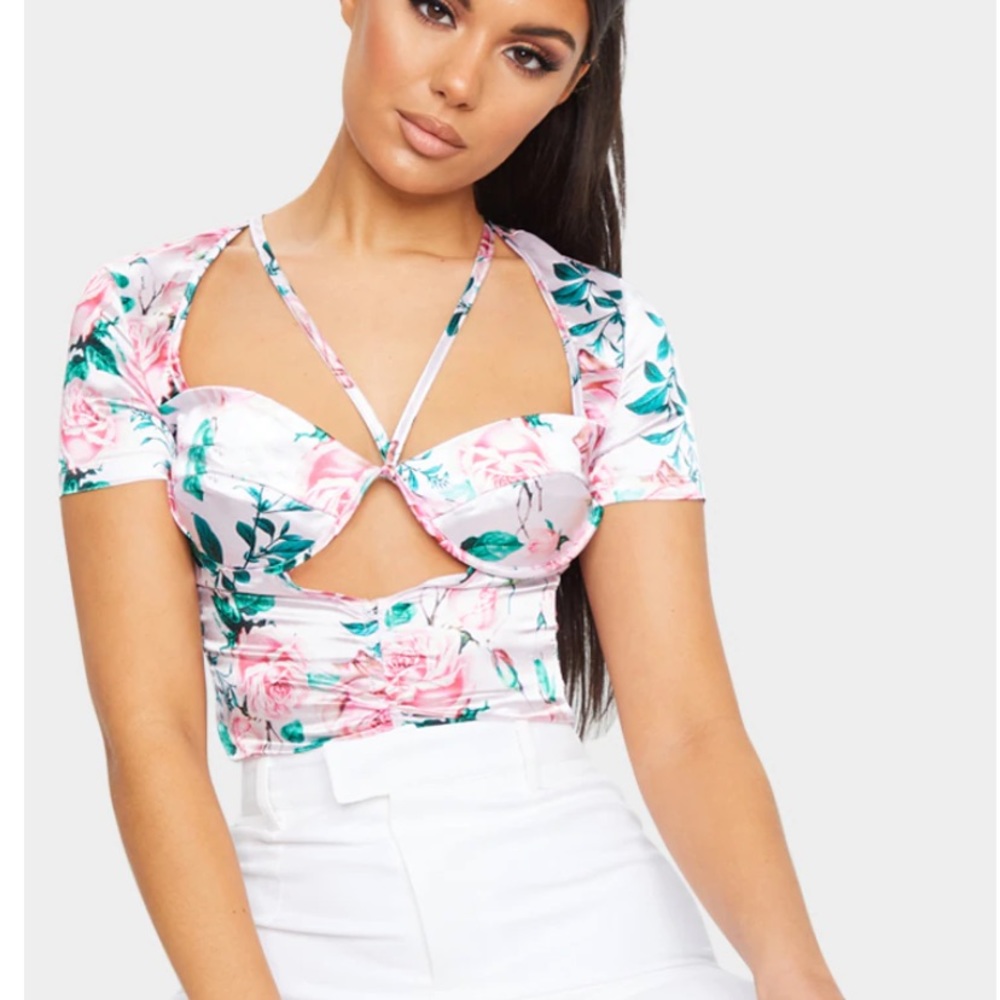 Floral bodysuit